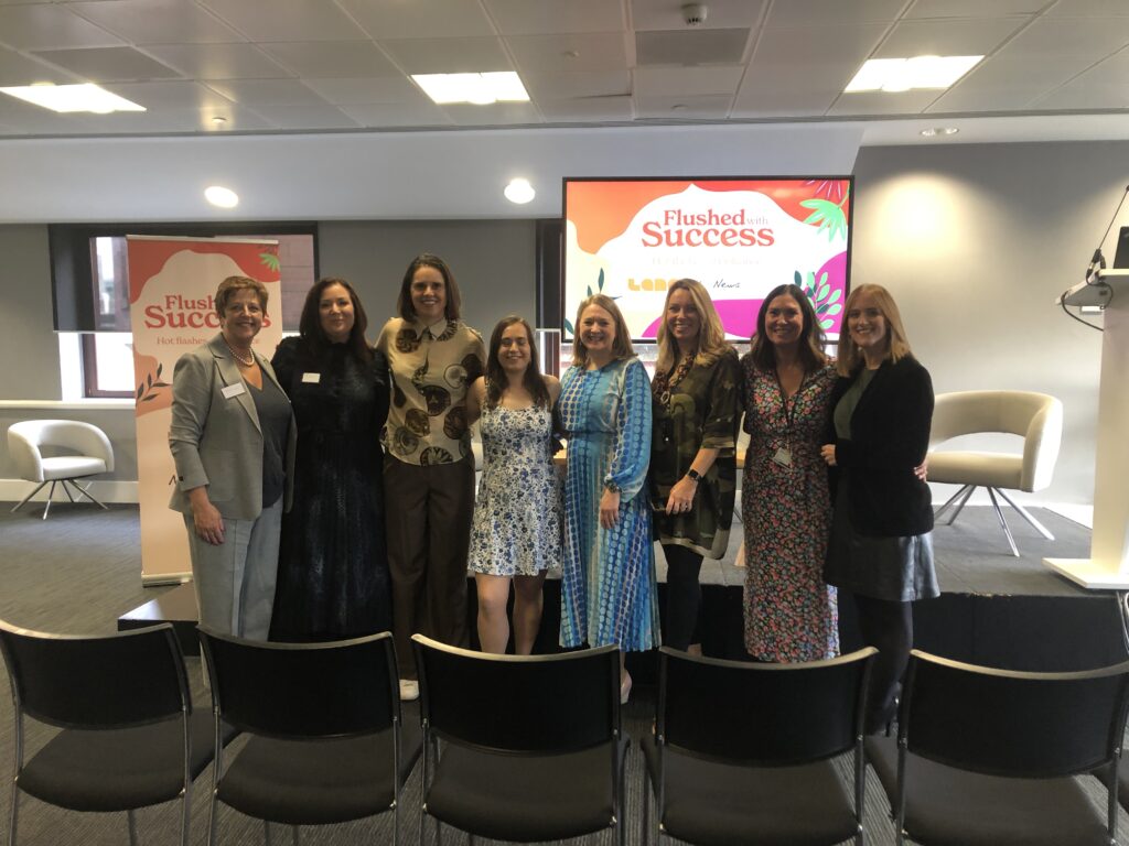 Flushed with success workplace menopause event speakers, panellists and hosts