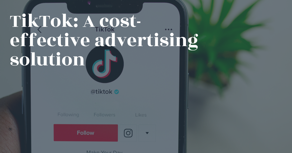 TikTok: A cost-effective advertising solution - Lane Agency